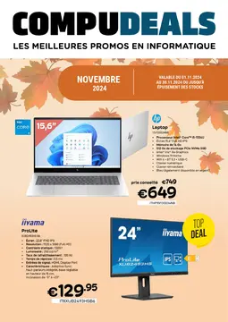 CompuDeals couverture de brochure