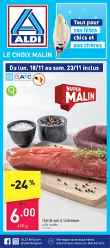 ALDI couverture de brochure