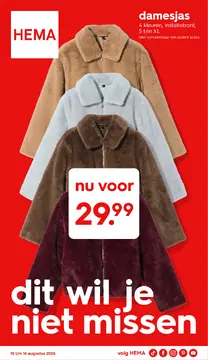 HEMA folder voorblad