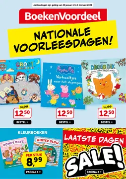 BoekenVoordeel folder voorblad