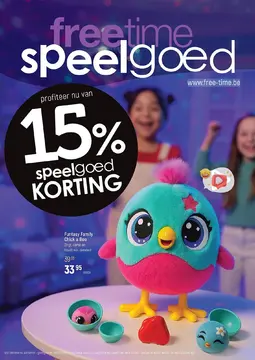 Freetime folder voorblad