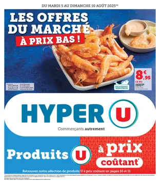 Hyper U couverture de brochure