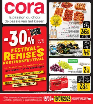 Cora couverture de brochure