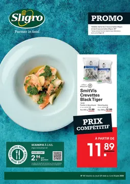 Sligro couverture de brochure