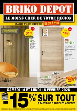 Briko Depot couverture de brochure