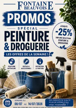 Fontaine Beauvois couverture de brochure