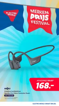 Electro World folder voorblad