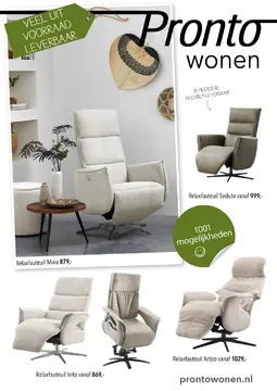 Pronto Wonen folder voorblad