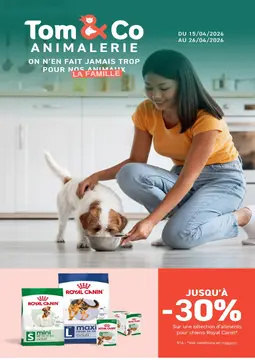 Tom & Co couverture de brochure