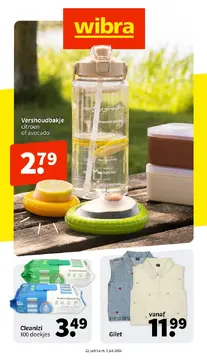 Wibra folder voorblad
