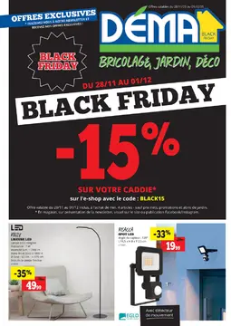 DÉMA couverture de brochure