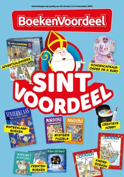 BoekenVoordeel folder voorblad