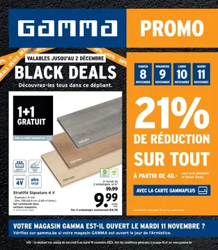 GAMMA couverture de brochure