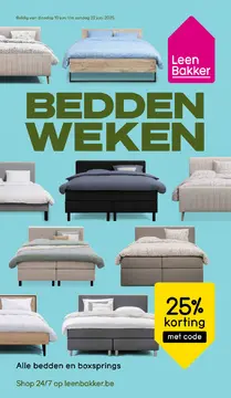 Leen Bakker folder voorblad