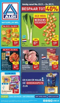 ALDI folder voorblad