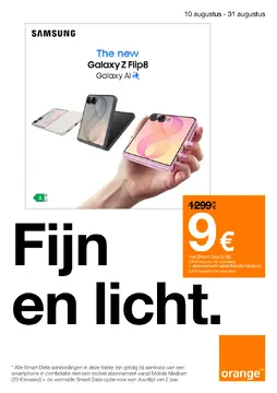 Orange folder voorblad