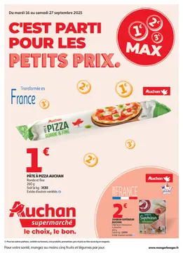 Auchan folder voorblad