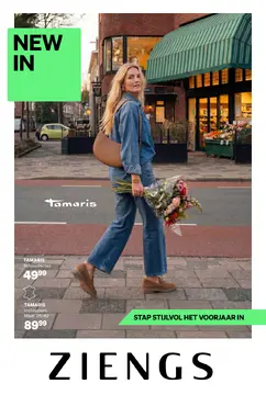 Ziengs Schoenen folder voorblad