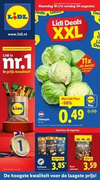 Lidl folder voorblad