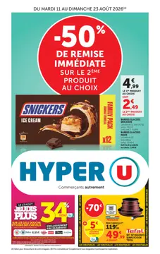 Hyper U couverture de brochure