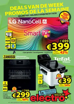 ElectroStock couverture de brochure