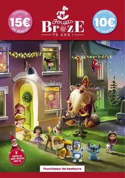 Jouets Broze couverture de brochure