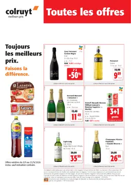 Colruyt couverture de brochure