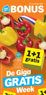 Albert Heijn folder voorblad