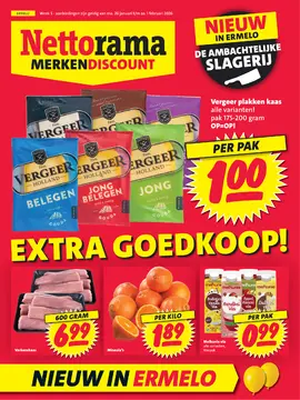 Nettorama folder voorblad