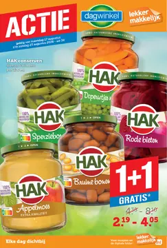 Dagwinkel folder voorblad