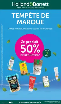 Holland & Barrett couverture de brochure