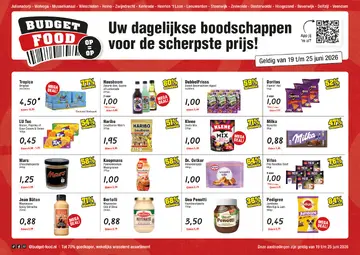 Budget Food folder voorblad