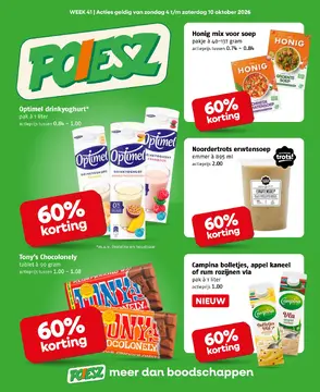 Poiesz folder voorblad