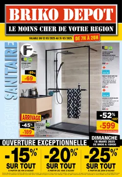 Briko Depot couverture de brochure
