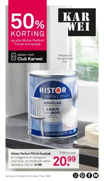 Karwei folder voorblad