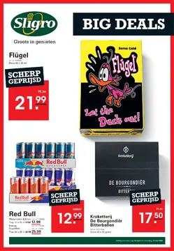 Sligro folder voorblad