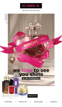 ICI PARIS XL folder voorblad