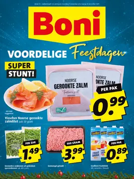 Boni folder voorblad