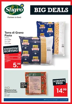 Sligro-M folder voorblad
