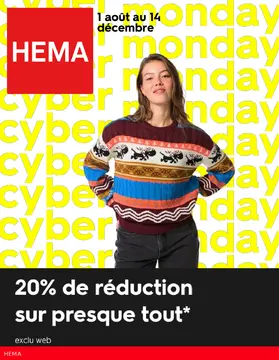HEMA couverture de brochure