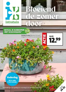 Intratuin folder voorblad