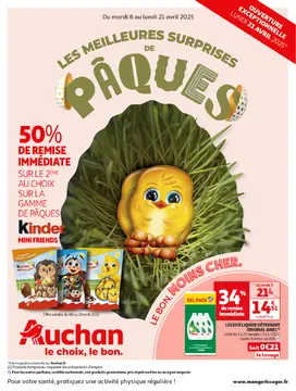 Auchan folder voorblad
