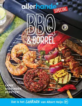Albert Heijn BBQ & Borrel folder voorblad