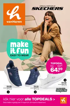 VanHaren Schoenen folder voorblad