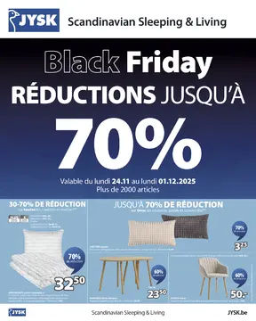 JYSK couverture de brochure