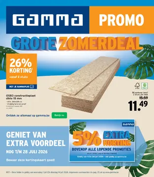 GAMMA folder voorblad
