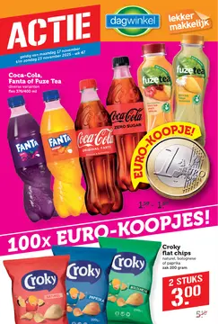 Dagwinkel folder voorblad