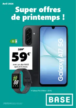 BASE couverture de brochure