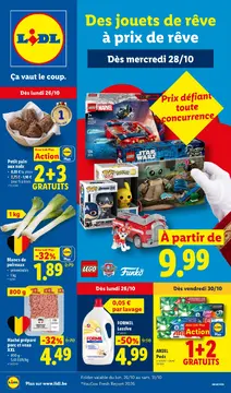 Lidl couverture de brochure