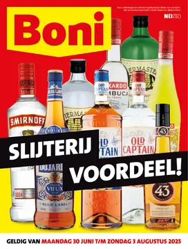 Boni folder voorblad